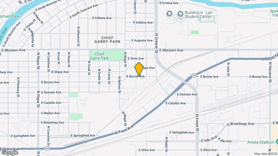 3004 E Boone Ave Map and Location Details