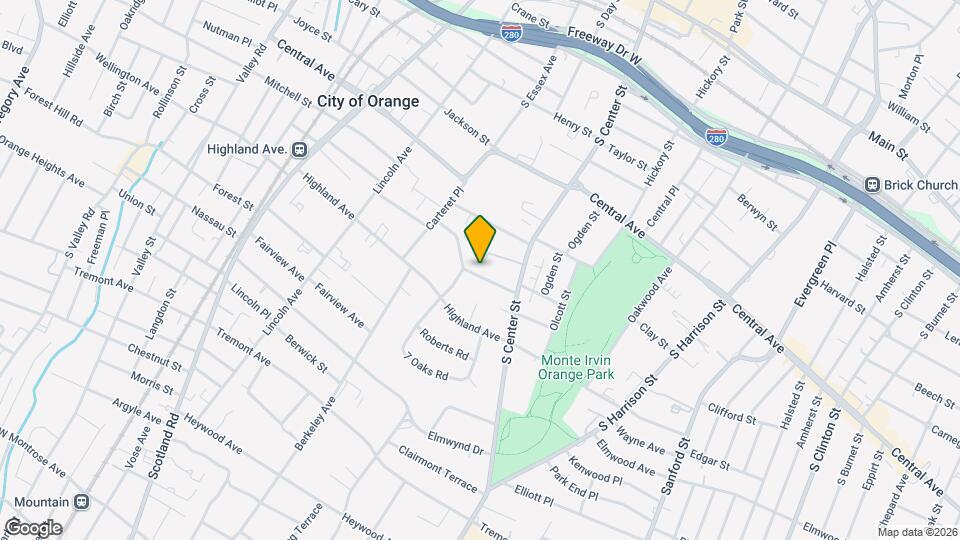 271 Fuller Terrace Map and Location Details