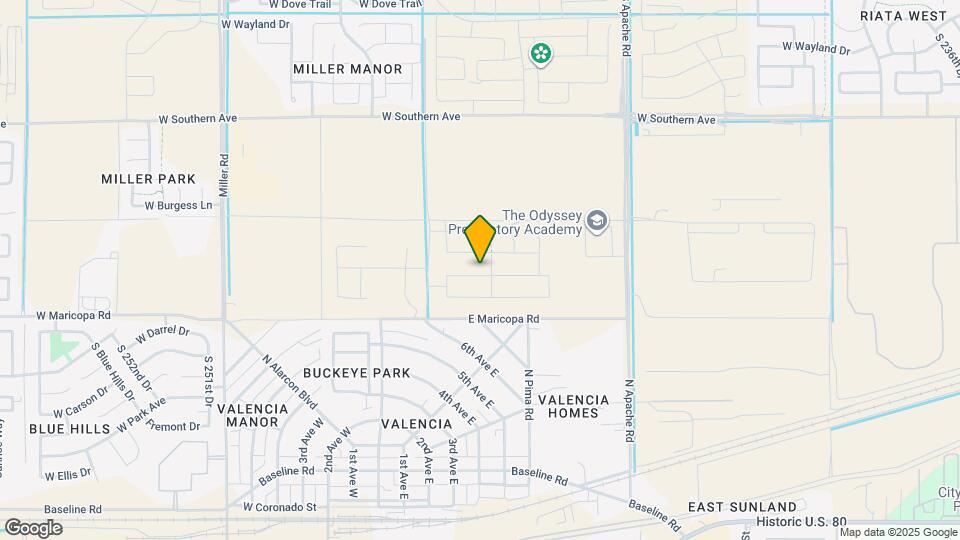 24574 W St Anne Ave Mapa y Detalles de la Ubicación