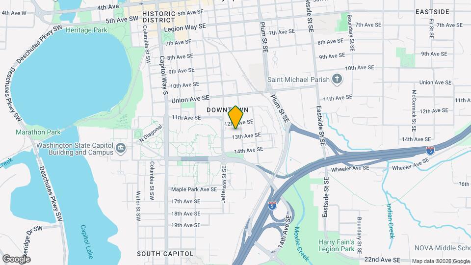 524 13th Ave SE Map and Location Details