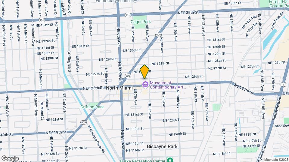 756 NE 126th St Map and Location Details