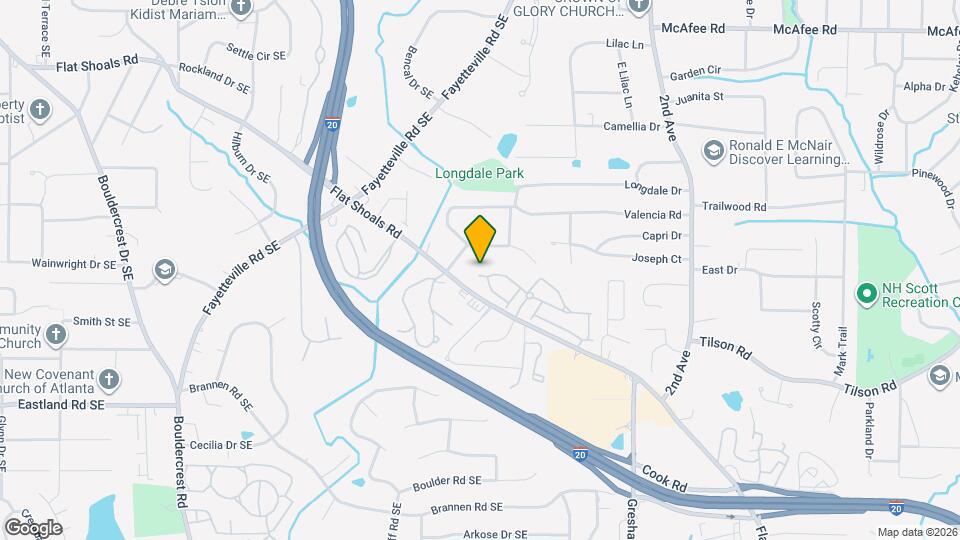 2096 Somerset Pl SE Map and Location Details