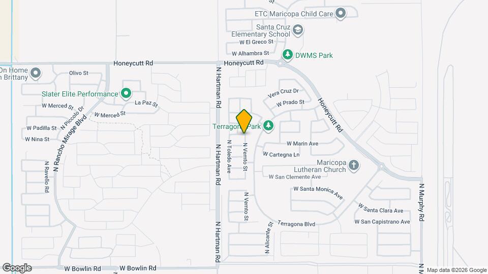 36509 W Padilla St Map and Location Details