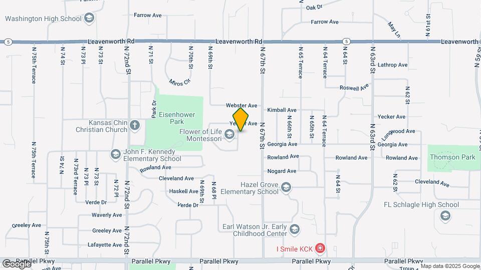 2737 N 68th St Map and Location Details