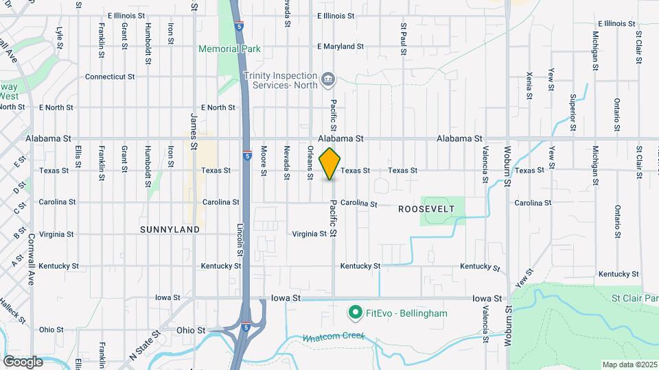 2321 Pacific St Map and Location Details