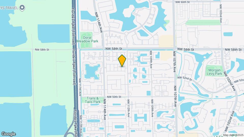 5483 NW 112th Pl Map and Location Details