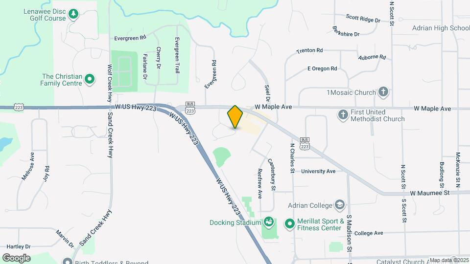 Village Green of Adrian Apartments and Nearby Adrian Apartments For