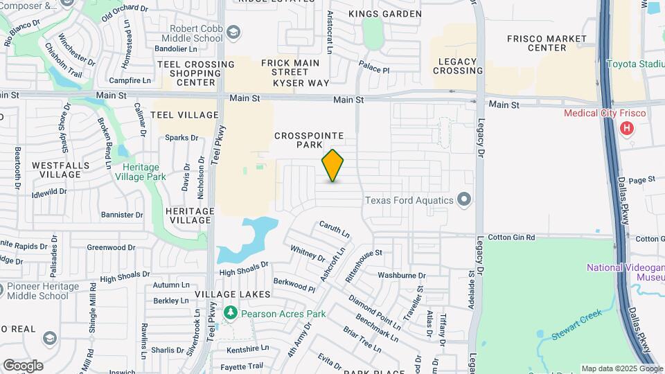 3580 Sevilla Dr Map and Location Details