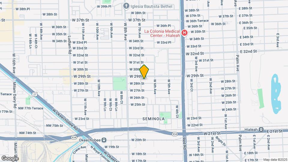 683 W 28th St Mapa y Detalles de la Ubicación