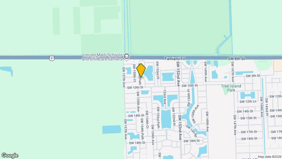 935 SW 154th Path Map and Location Details