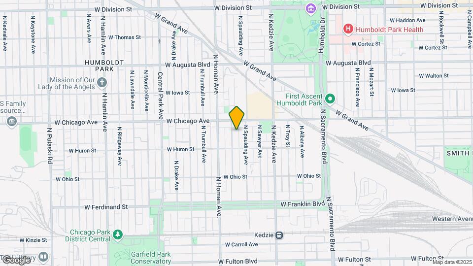 731 N Christiana Ave Map and Location Details