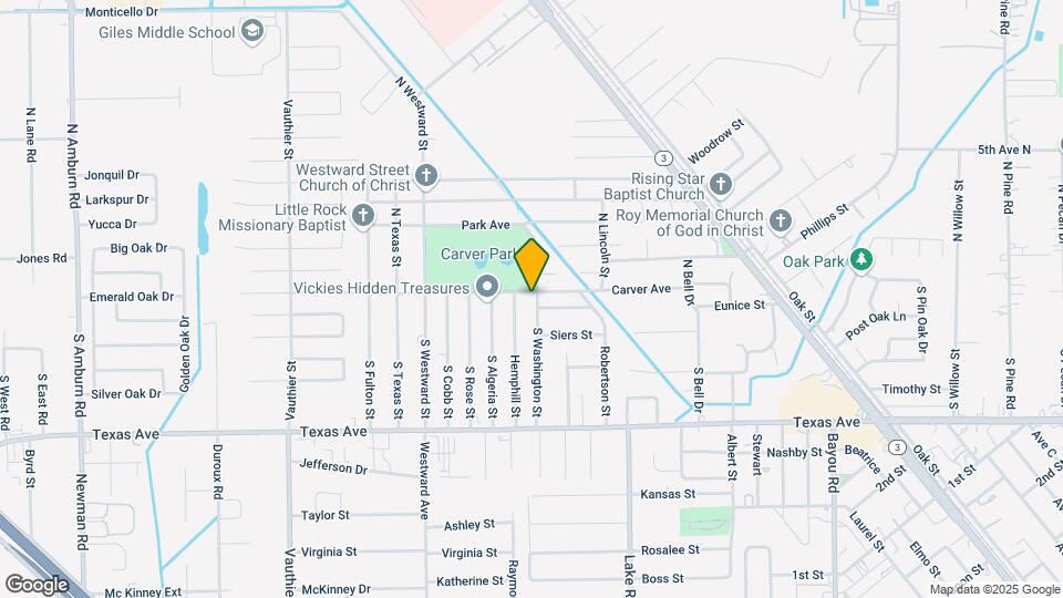 6405 Carver Ave Map and Location Details