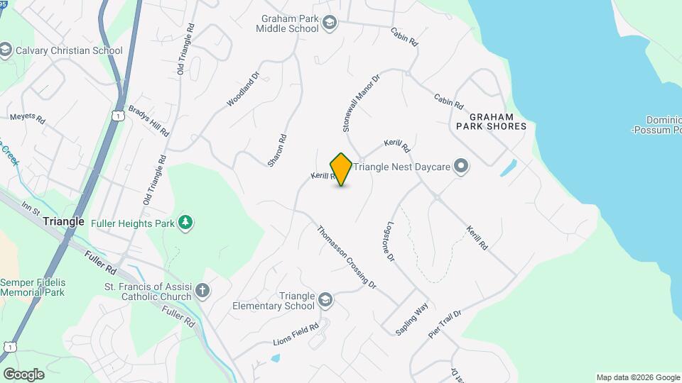 4016 Shire Meadow Ln Map and Location Details