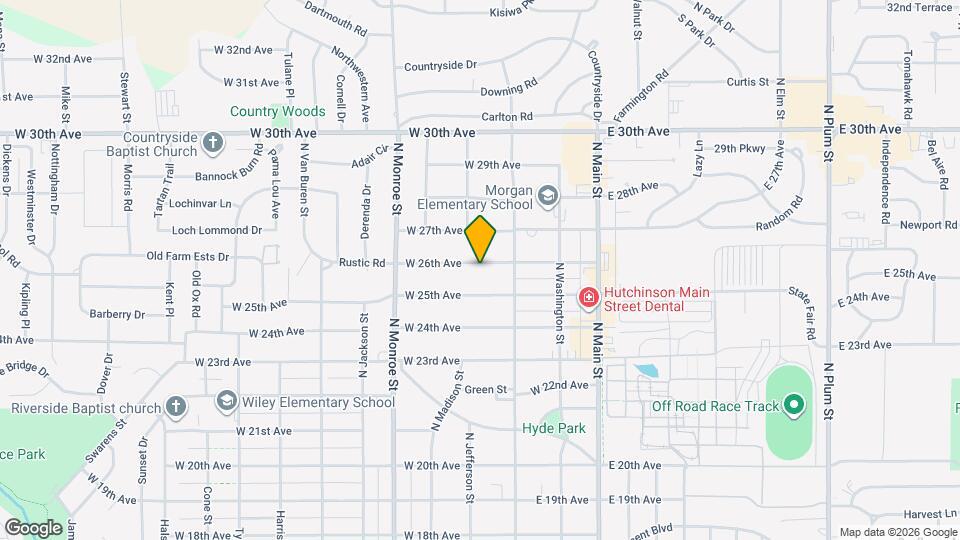 209 W 26th Ave Map and Location Details