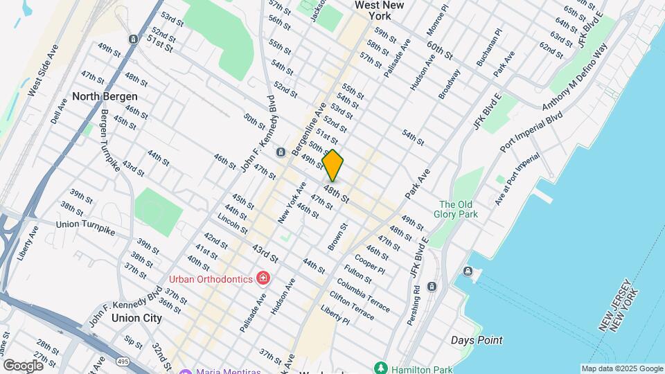 222-224 48th St Map and Location Details