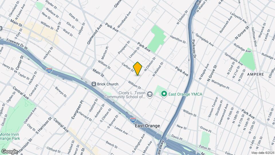 81 N Clinton St Map and Location Details