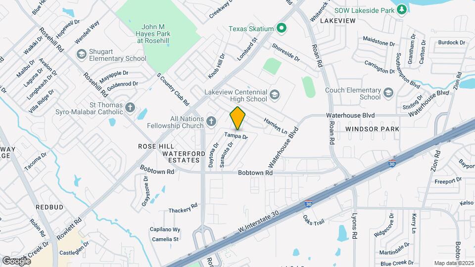 3201 Tampa Dr Map and Location Details