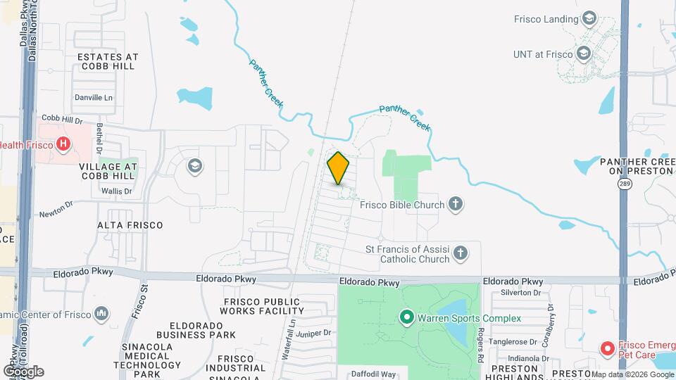 7307 Sideoats Gama St Map and Location Details