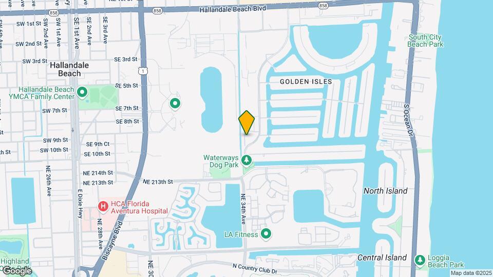Golden Isle Condos Map and Location Details
