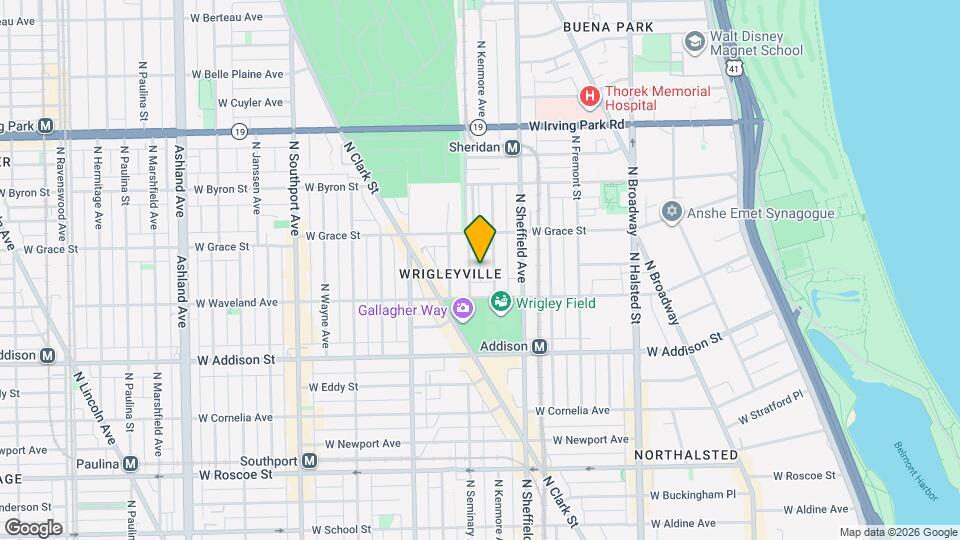 3729 N Seminary Ave Map and Location Details