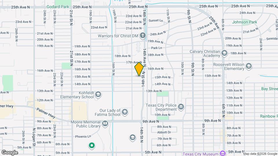 1411 15th Ave N Map and Location Details