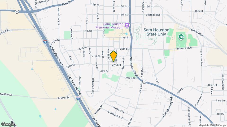 1412 22nd St Map and Location Details