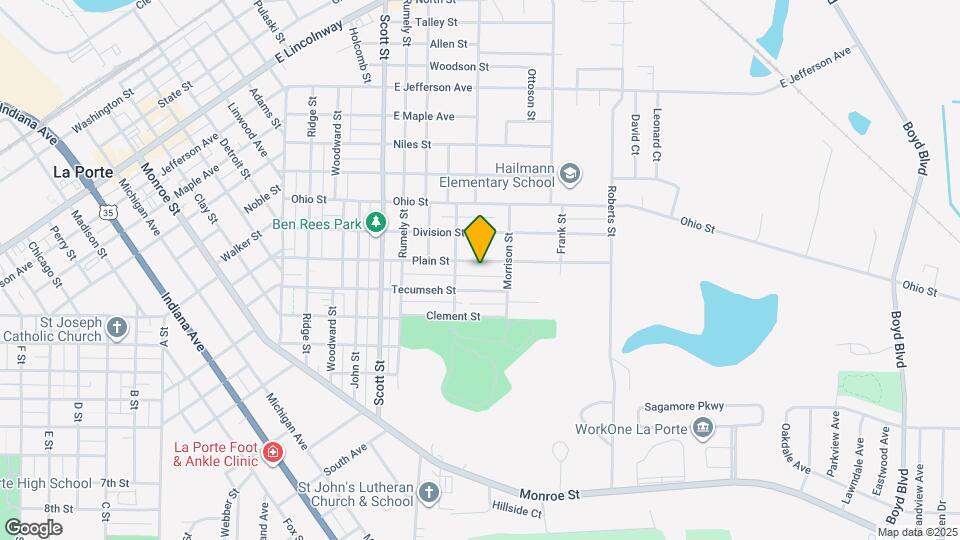 810 Plain St Map and Location Details