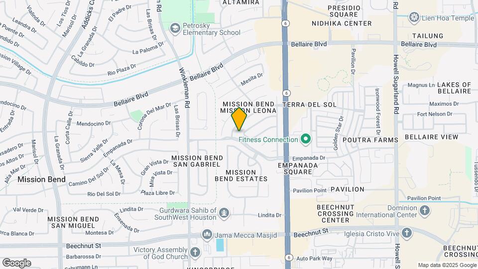 14830 La Rana Dr Map and Location Details