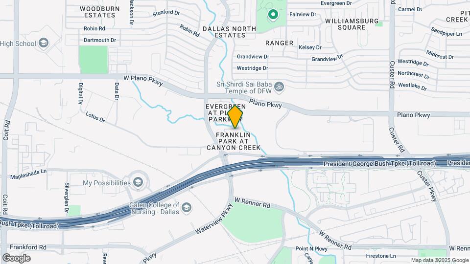 Atria Canyon Creek Mapa y Detalles de la Ubicación