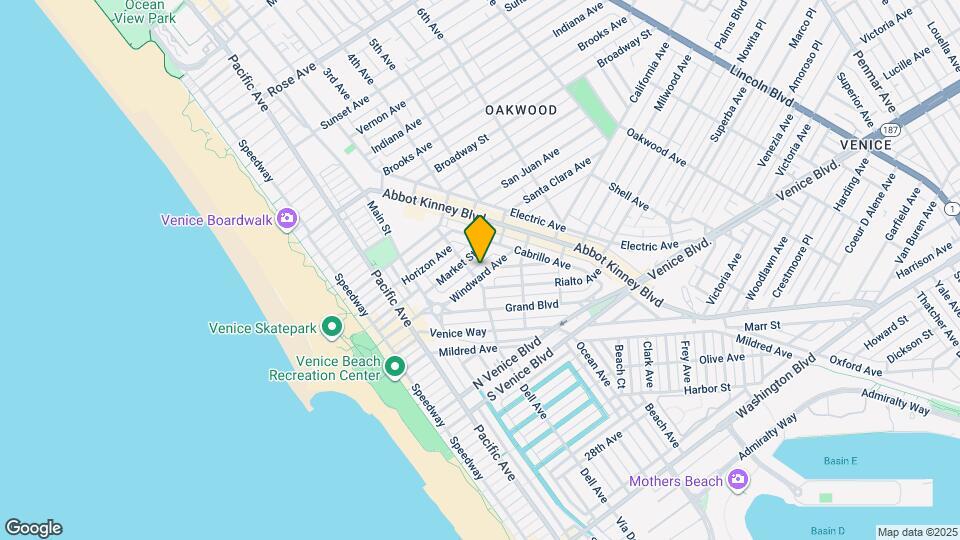 303 Windward Ave Map and Location Details
