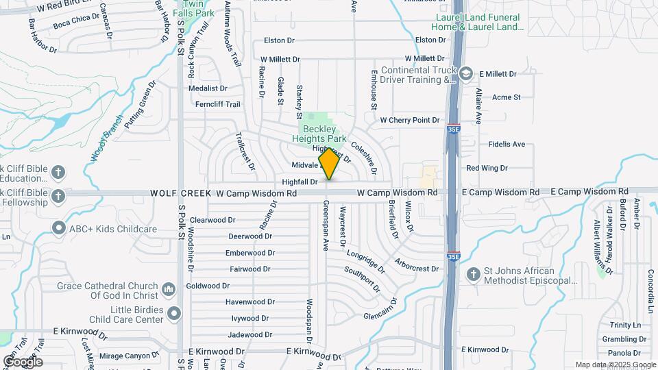 548 Highfall Dr Map and Location Details