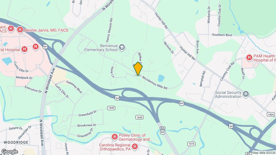 2424 Sexton Rd Map and Location Details