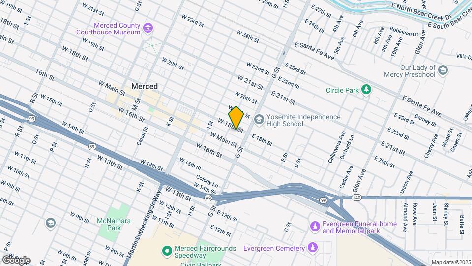 46 W 18th St Map and Location Details