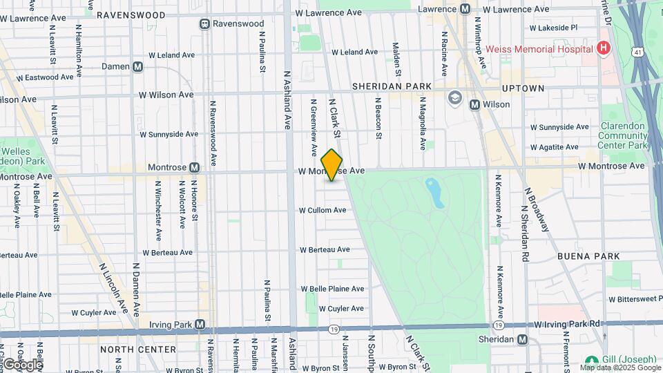 1458 W Pensacola Ave, Unit 3 Map and Location Details