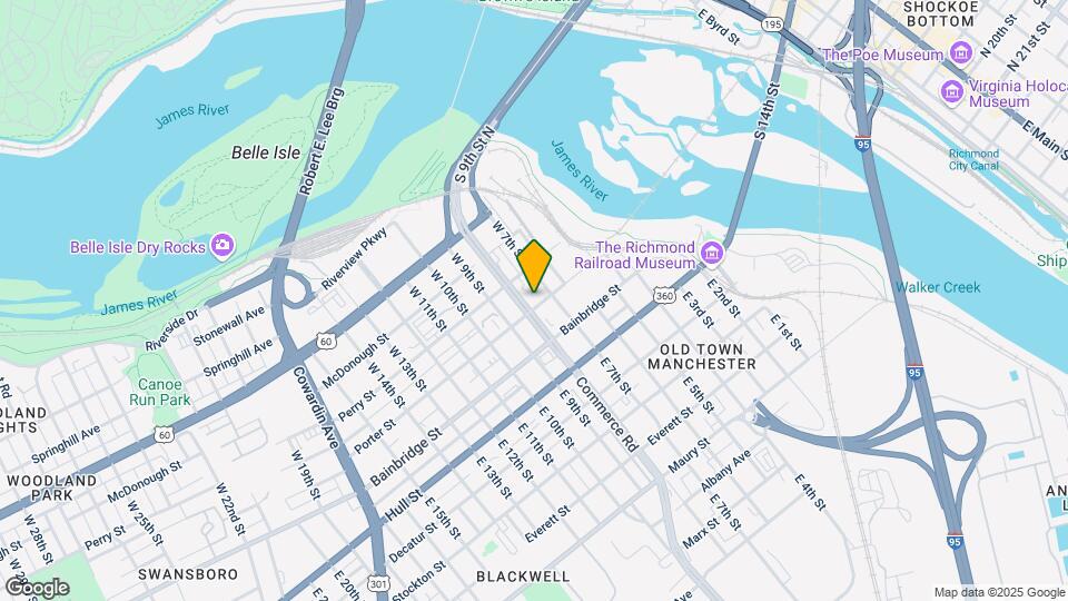 201 W Commerce Rd Map and Location Details