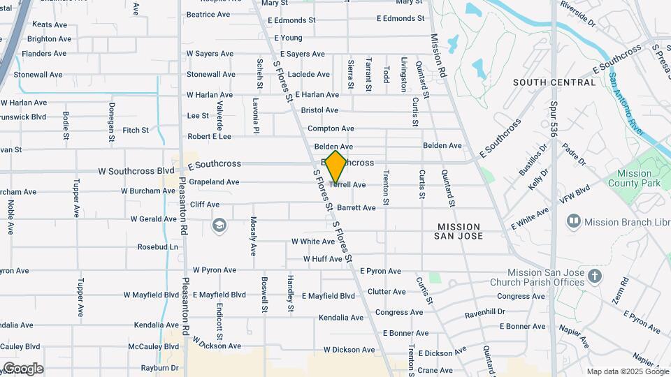 106-108 Terrell Ave Map and Location Details
