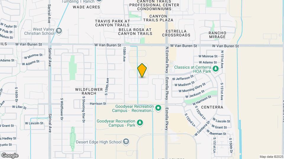 15681 W Jefferson St Map and Location Details