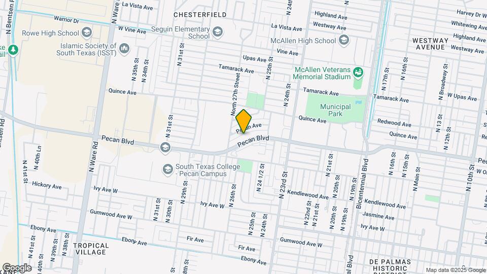 2536 Pecan Blvd Map and Location Details