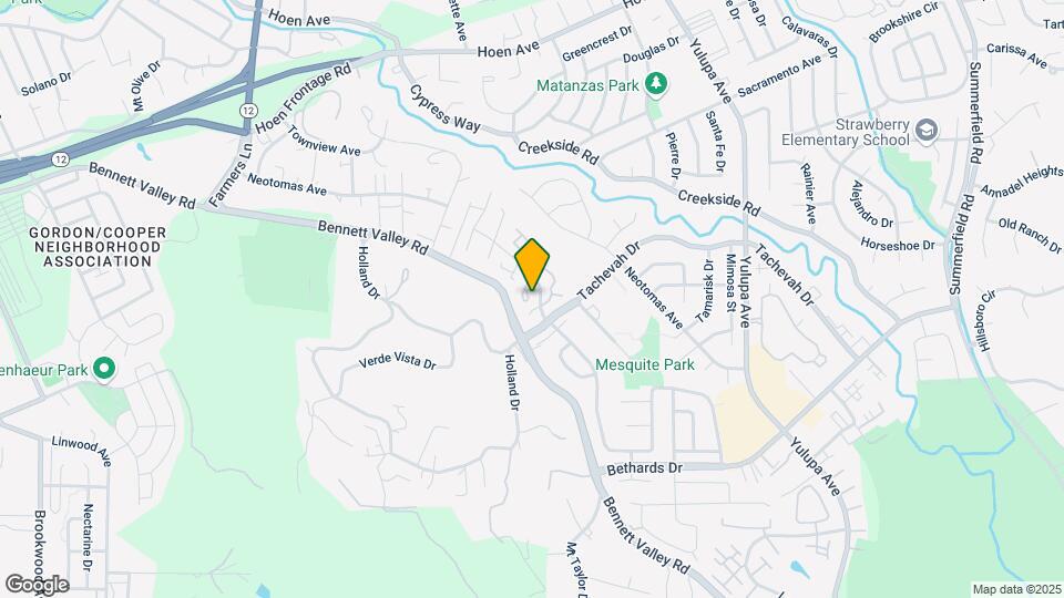 2070 Knolls Dr Map and Location Details