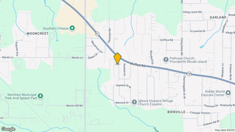 3101 Western Hills Dr W Map and Location Details