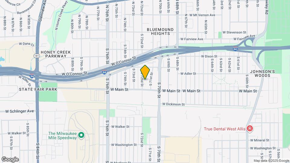 510 S 72nd St, Unit Lower Map and Location Details