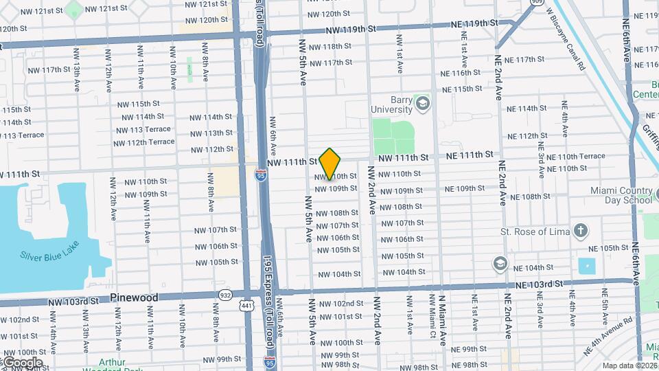 335 NW 109th St Map and Location Details