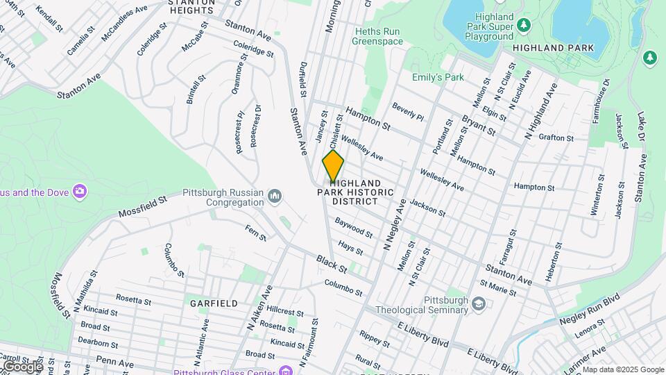 5407 Stanton Ave Map and Location Details