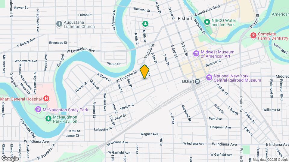 621 W Marion St Map and Location Details