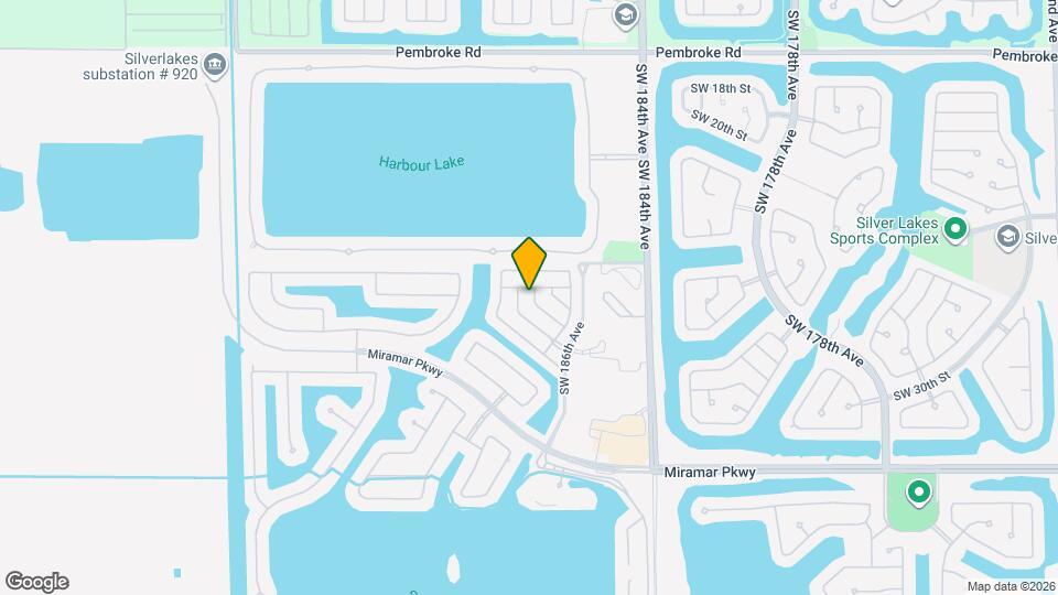 2624 SW 188th Ave Mapa y Detalles de la Ubicación