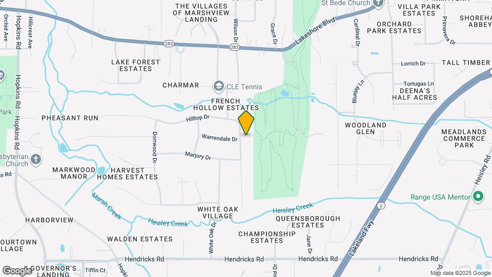 5819 S Shandle Blvd Map and Location Details