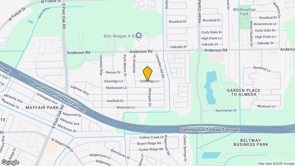 4907 Glenridge Ln Map and Location Details