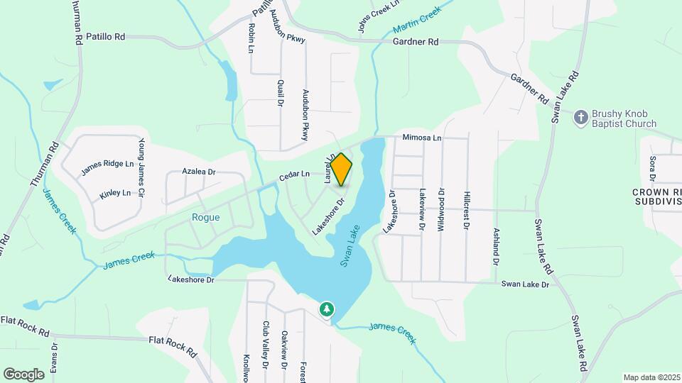 321 Lakeshore Dr Map and Location Details