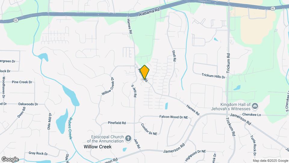 107 W Oaks Ct Map and Location Details