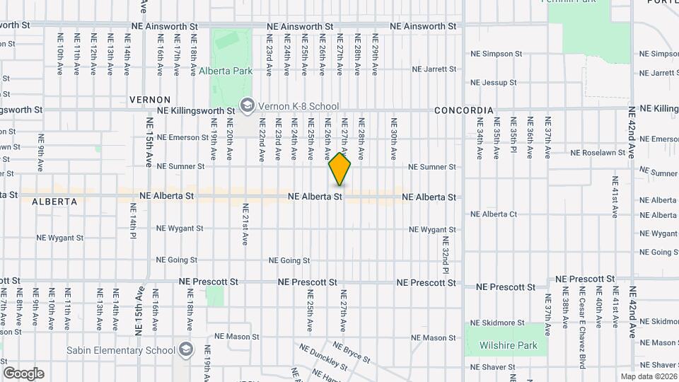 5011 NE 27th Ave Map and Location Details